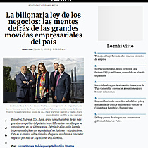 La billonaria ley de los negocios: las mentes detrs de las grandes movidas empresariales del pas